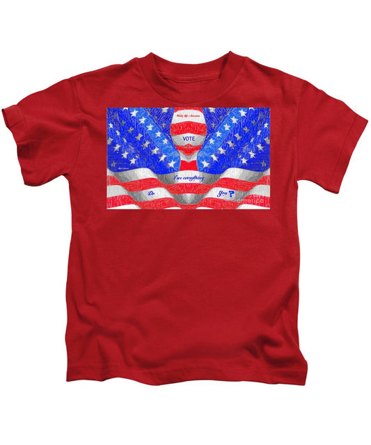 Wake Up America - Kids T-Shirt