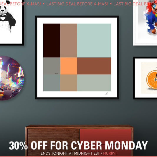 30% Cyber Monday continues Shop Your Art Out