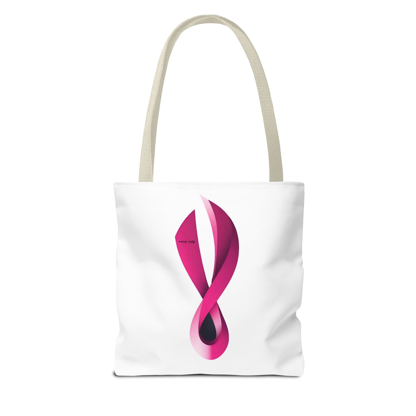 Pink Ribbon Breast Cancer Awareness Tote Bag