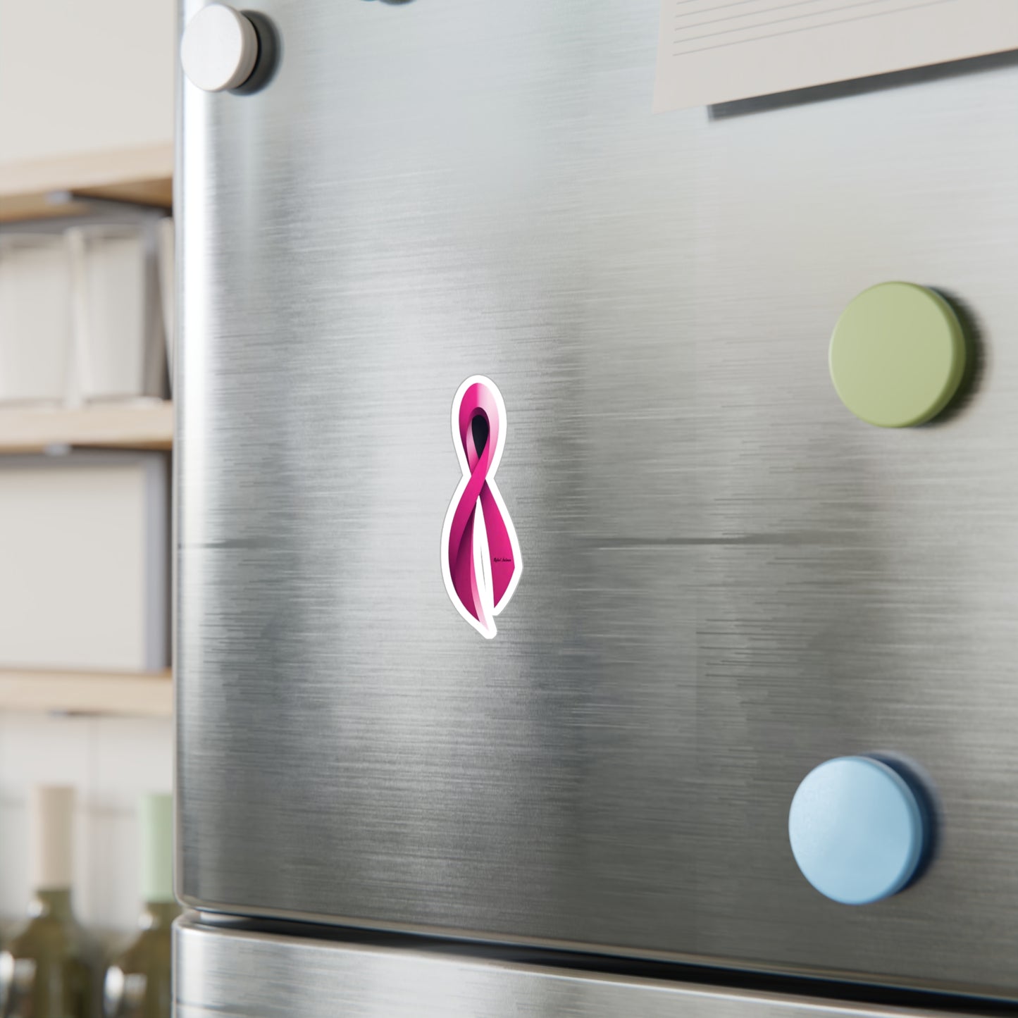 Vinyl Decal Pink Ribbon Breast Cancer Awareness