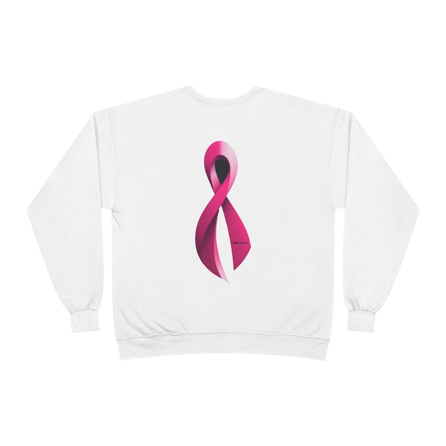 Sweat-shirt avec motif ruban rose pour la sensibilisation au cancer du sein