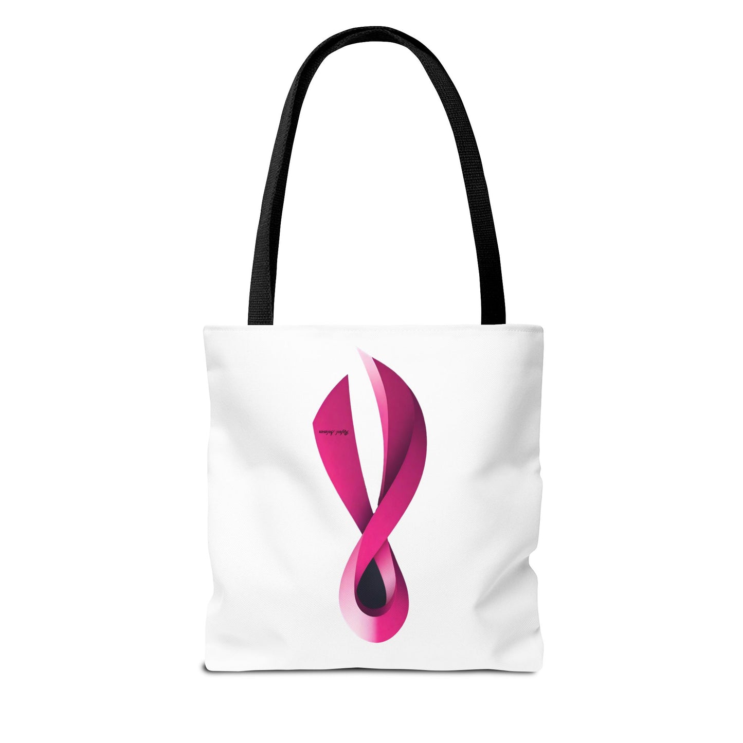 Pink Ribbon Breast Cancer Awareness Tote Bag