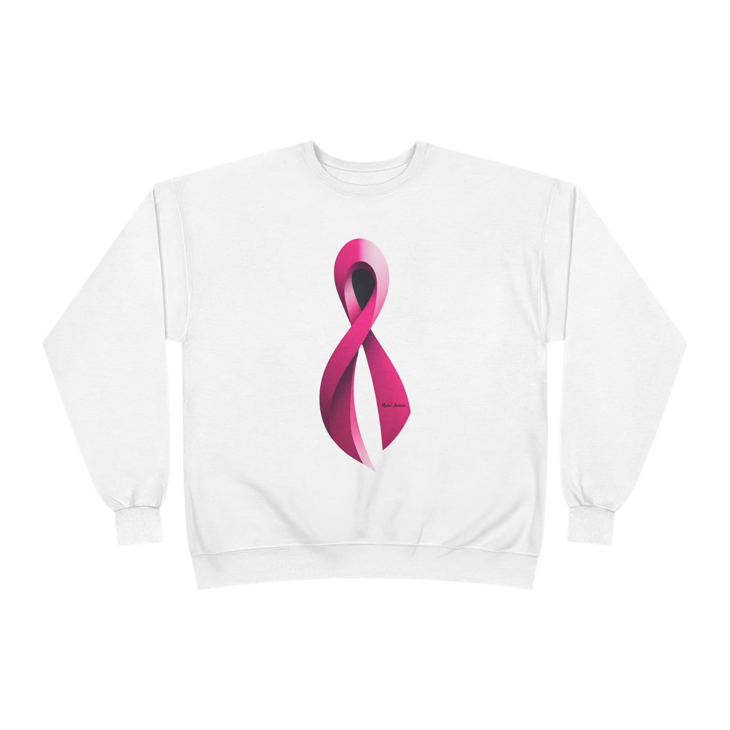 Sweat-shirt avec motif ruban rose pour la sensibilisation au cancer du sein