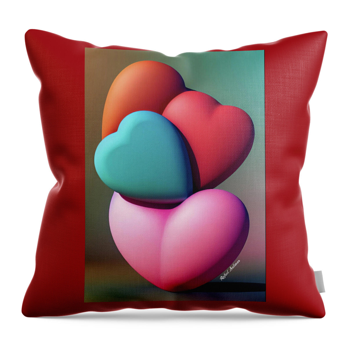 A Tower of Emotions - Throw Pillow