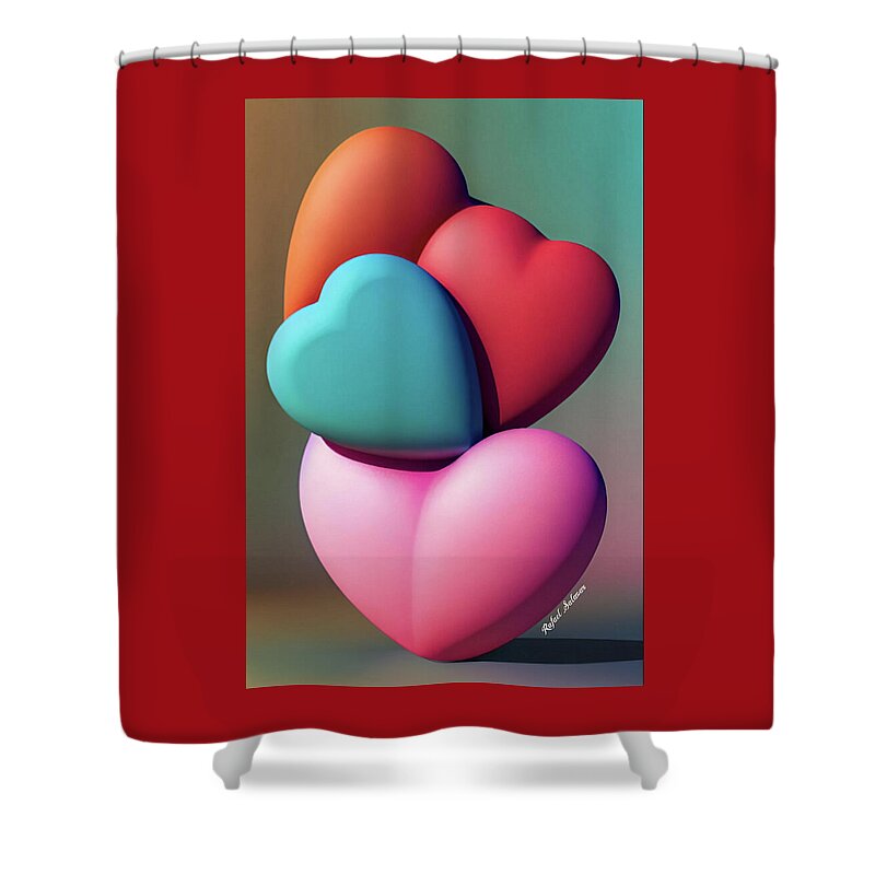 A Tower of Emotions - Shower Curtain