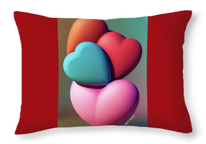 A Tower of Emotions - Throw Pillow