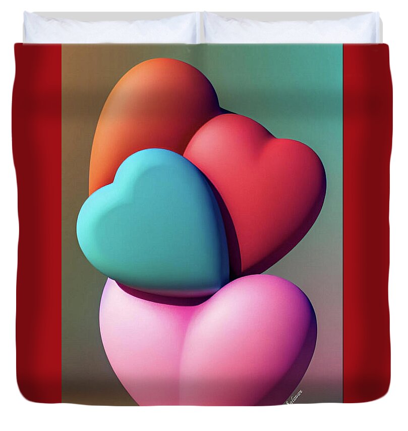 A Tower of Emotions - Duvet Cover