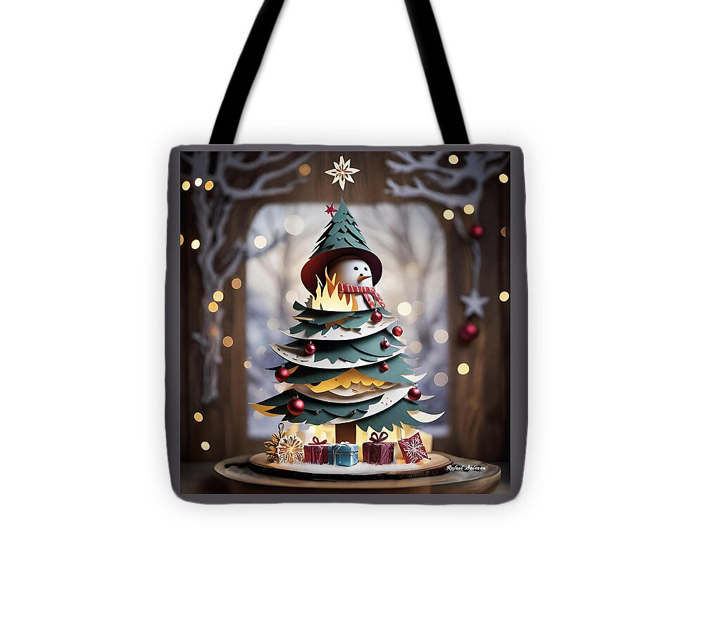 A Whimsical Winter Surprise - Tote Bag