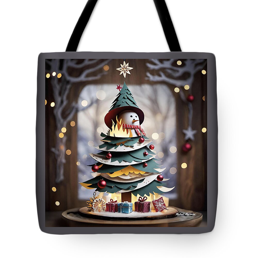 A Whimsical Winter Surprise - Tote Bag