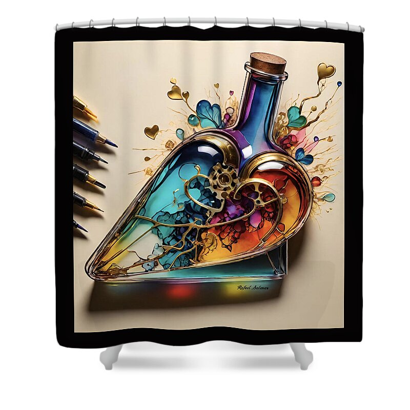 Alchemy of the Heart - Shower Curtain