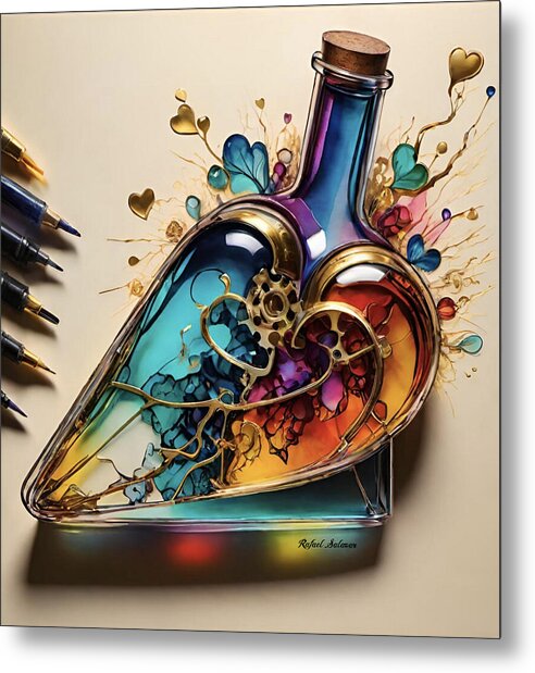 Alchemy of the Heart - Metal Print