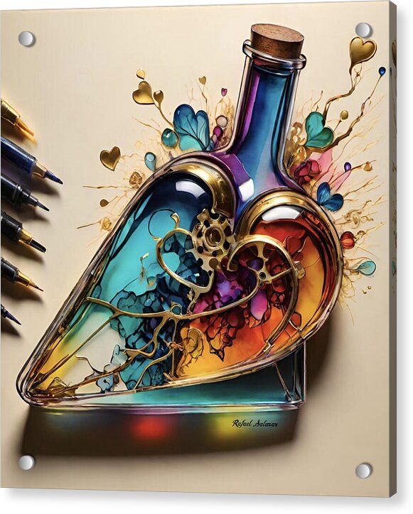 Alchemy of the Heart - Acrylic Print