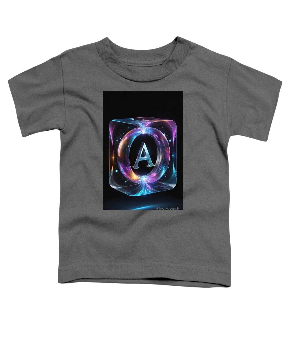 Cosmic Alphabet A - Toddler T-Shirt