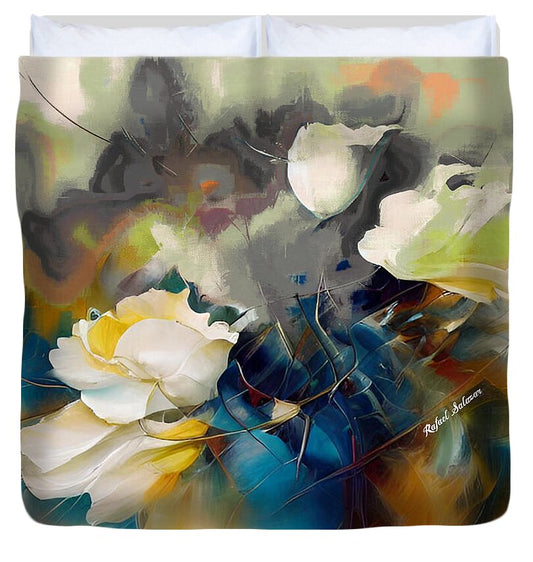 Fleeting Petals - Duvet Cover