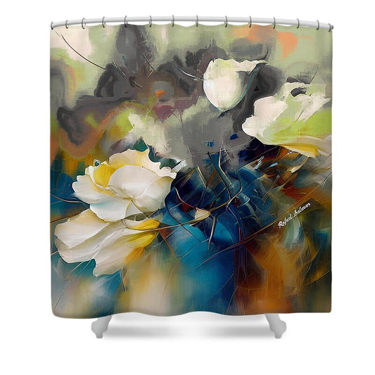 Fleeting Petals - Shower Curtain