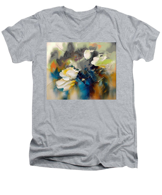 Fleeting Petals - Men's V-Neck T-Shirt