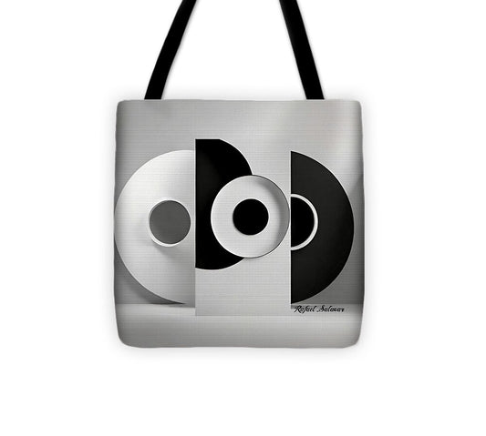 Harmony in Contrast 4 - Tote Bag