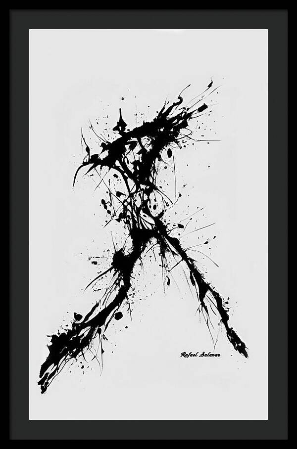 Inked Motion - Framed Print