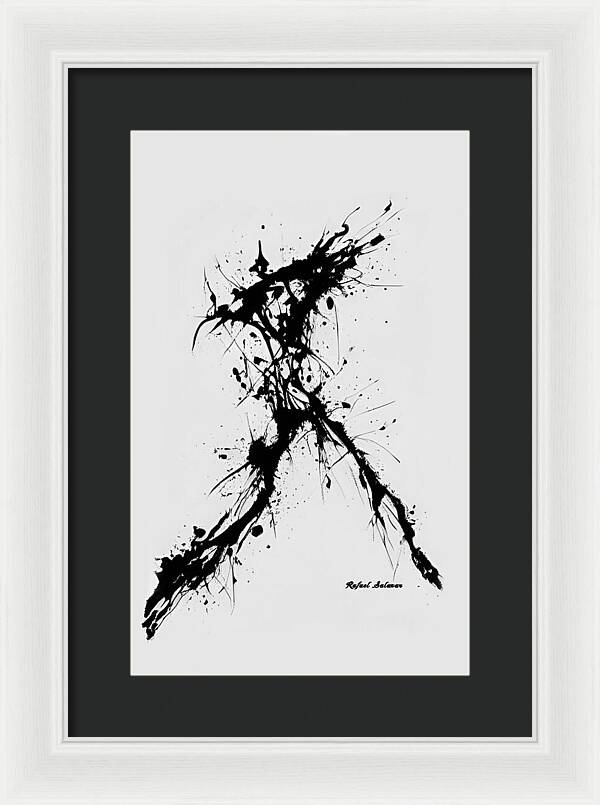 Inked Motion - Framed Print