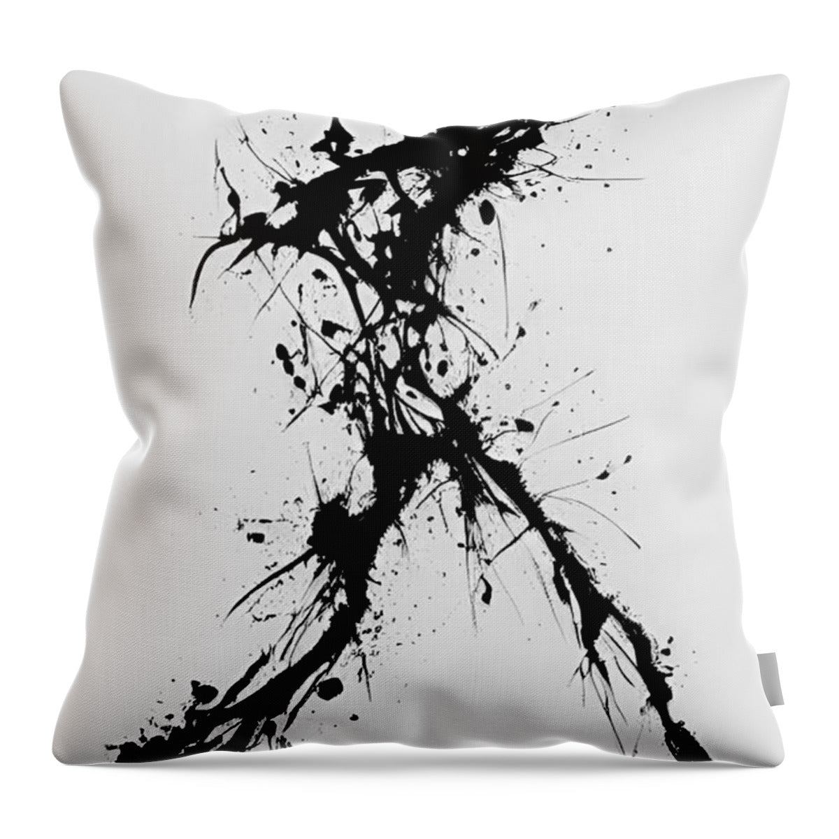 Inked Motion - Coussin décoratif