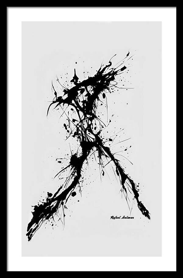 Inked Motion - Framed Print