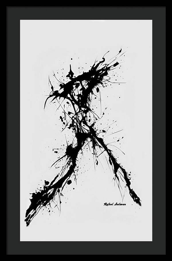 Inked Motion - Framed Print