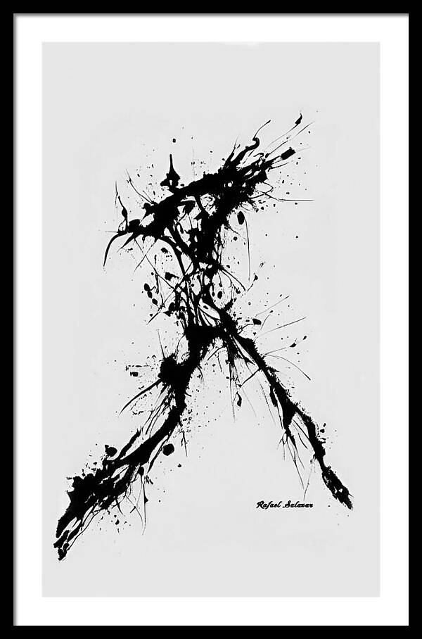 Inked Motion - Framed Print