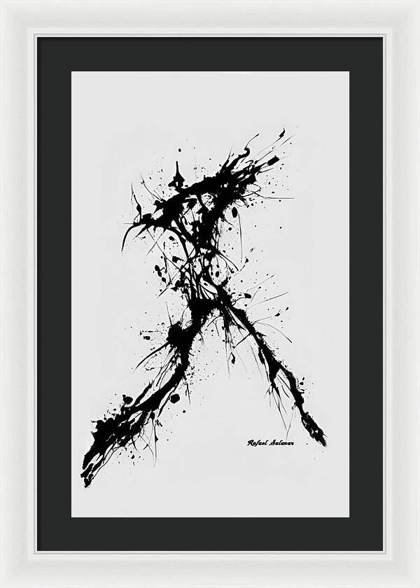 Inked Motion - Framed Print