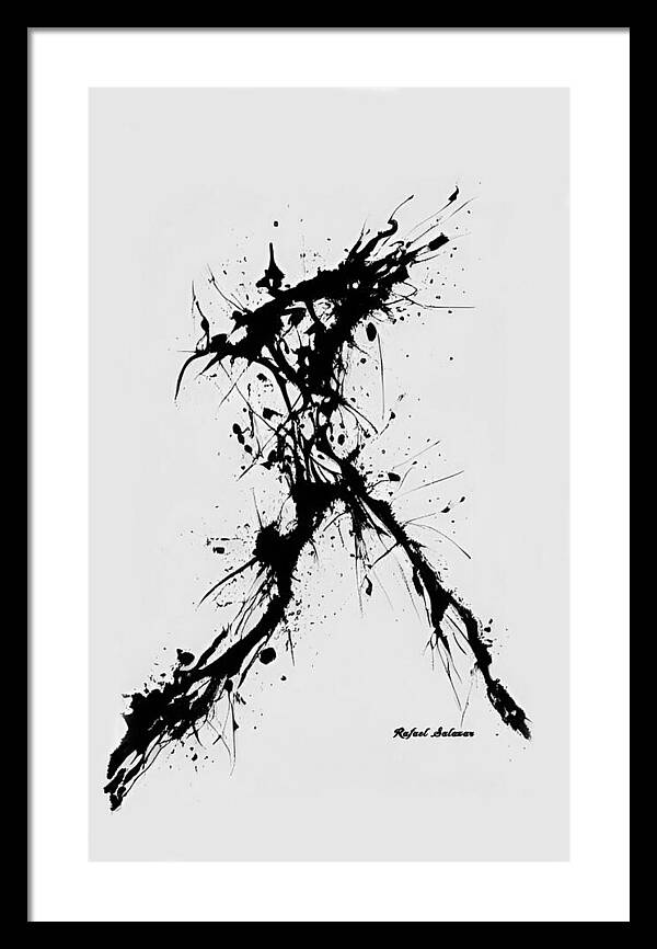 Inked Motion - Framed Print