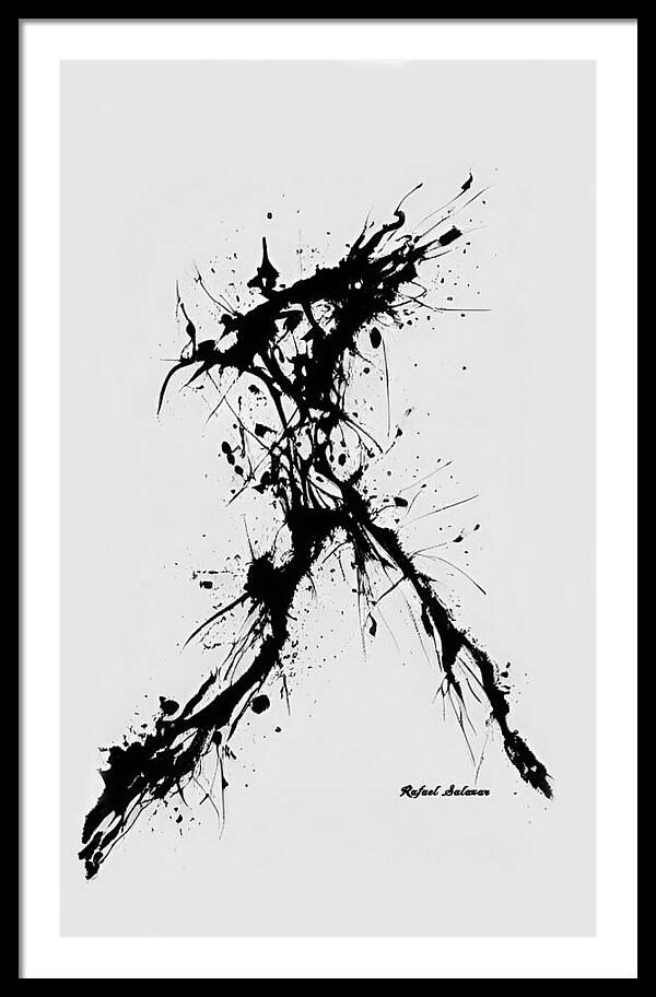 Inked Motion - Framed Print