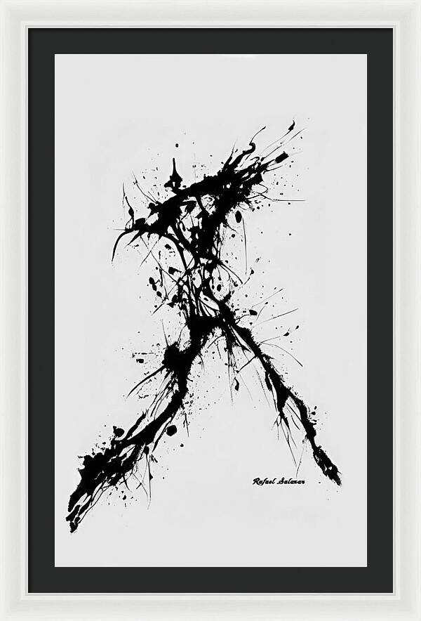 Inked Motion - Framed Print