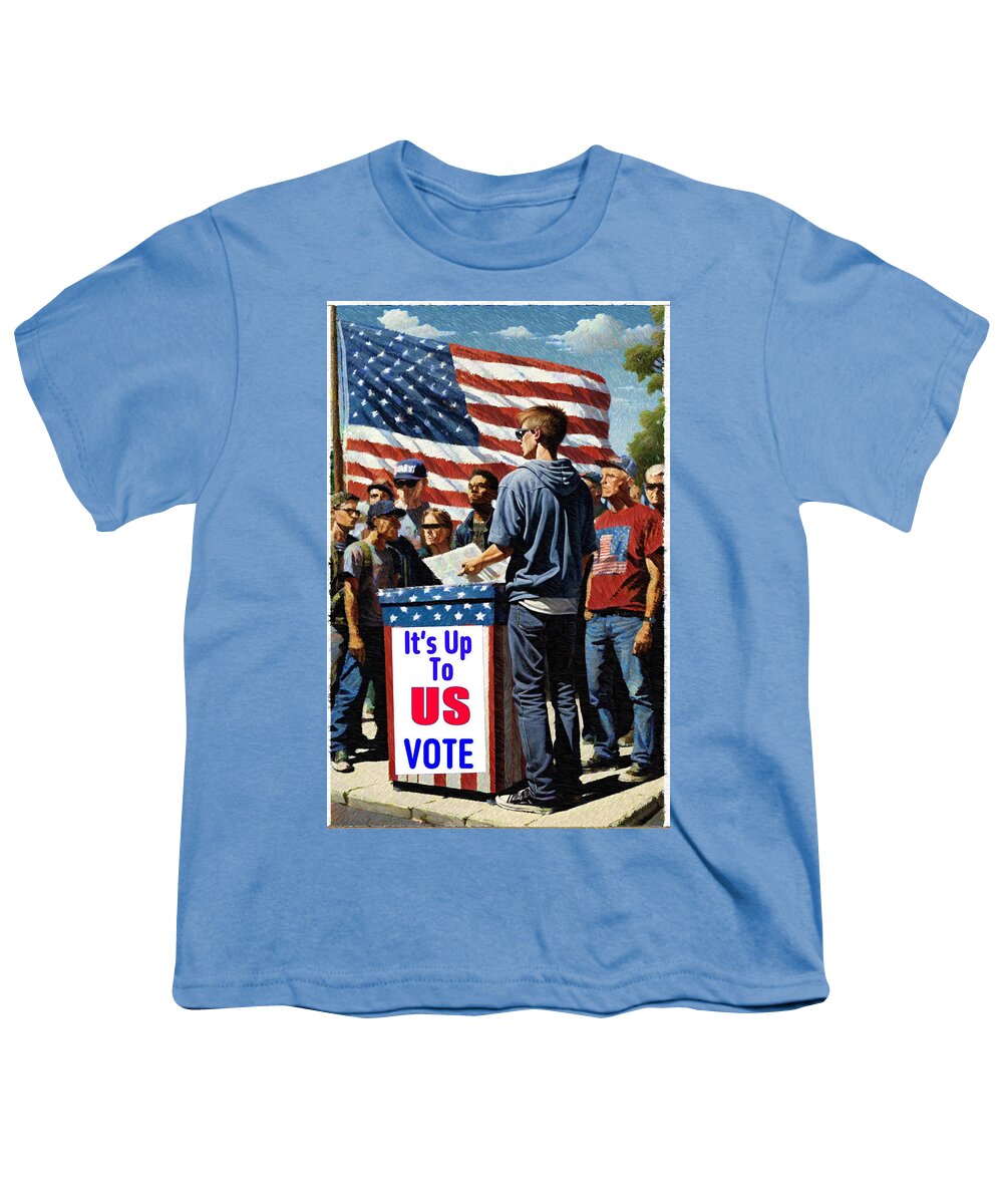 Its Up To Us - Vote - Youth T-Shirt