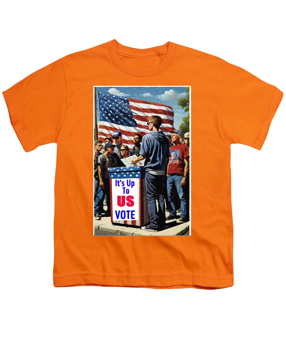 Its Up To Us - Vote - Youth T-Shirt