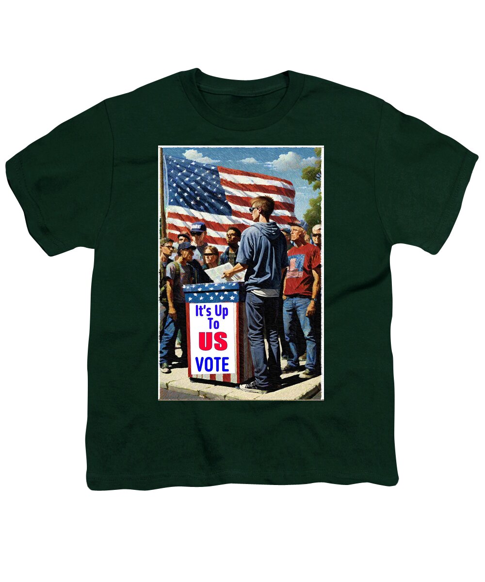 Its Up To Us - Vote - Youth T-Shirt