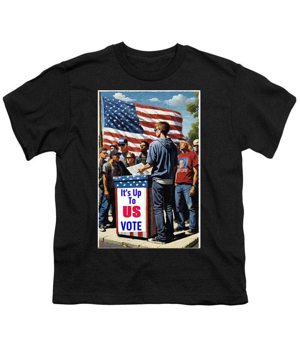 Its Up To Us - Vote - Youth T-Shirt