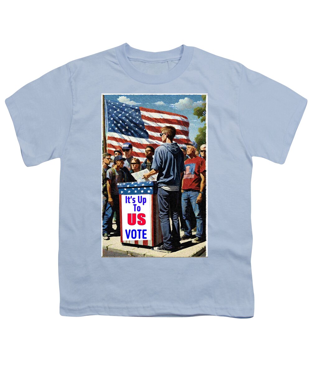 Its Up To Us - Vote - Youth T-Shirt