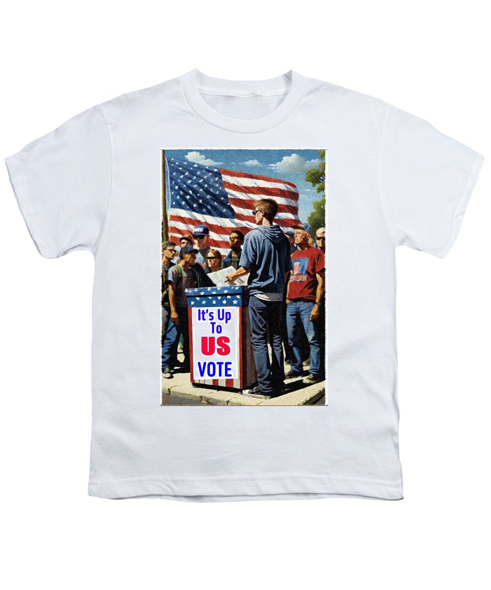 Its Up To Us - Vote - Youth T-Shirt