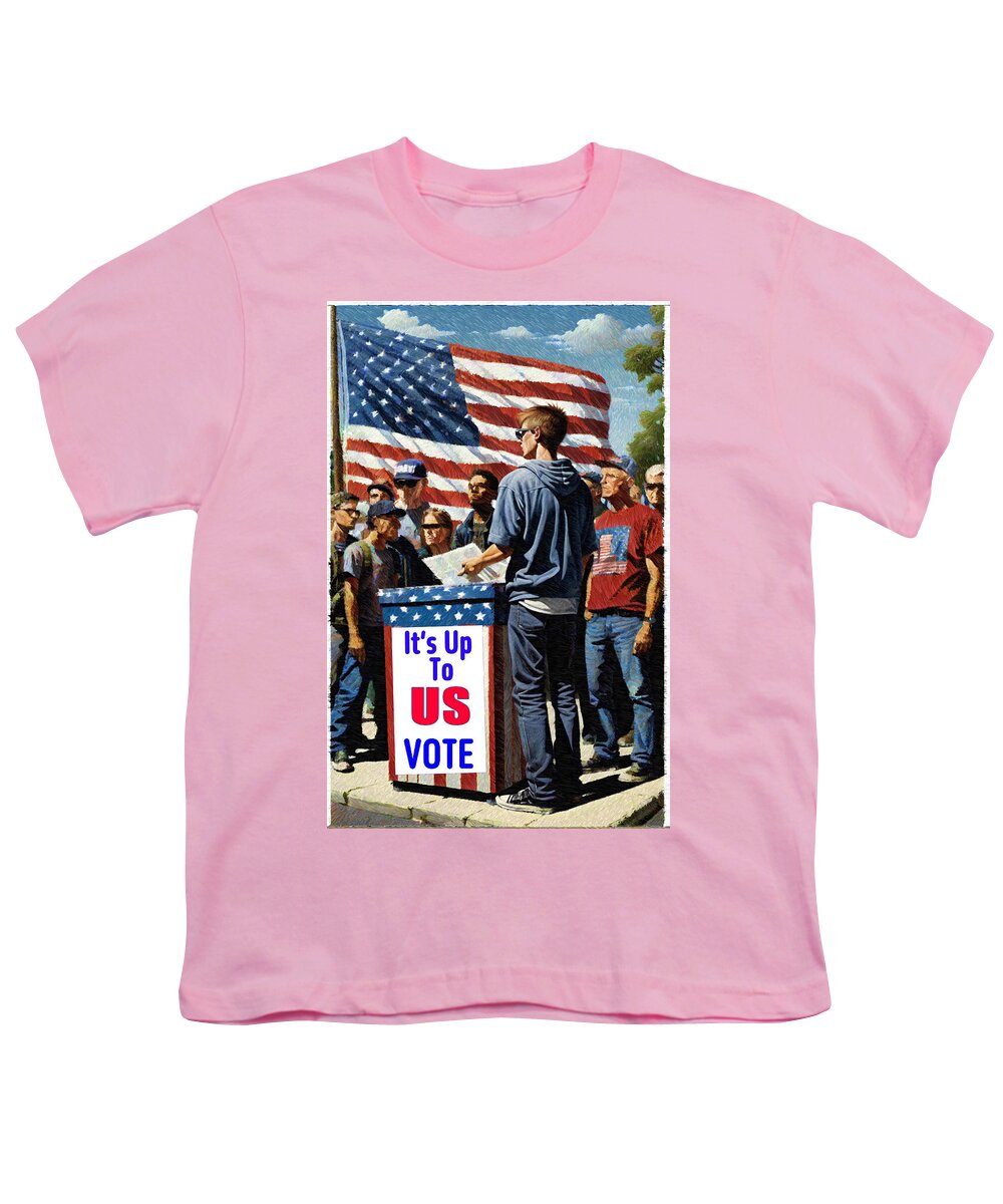 Its Up To Us - Vote - Youth T-Shirt