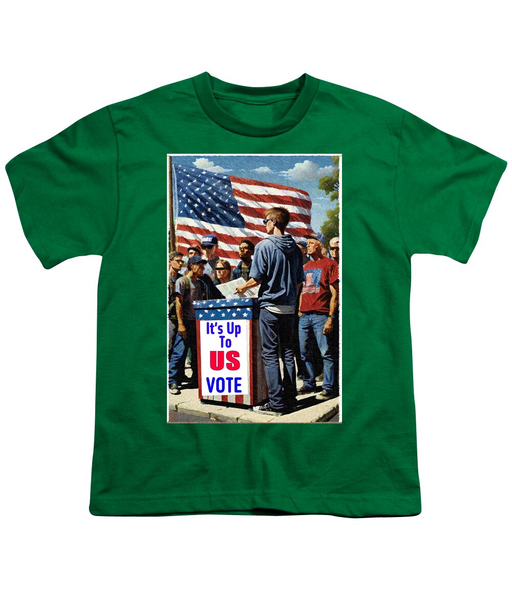 Its Up To Us - Vote - Youth T-Shirt