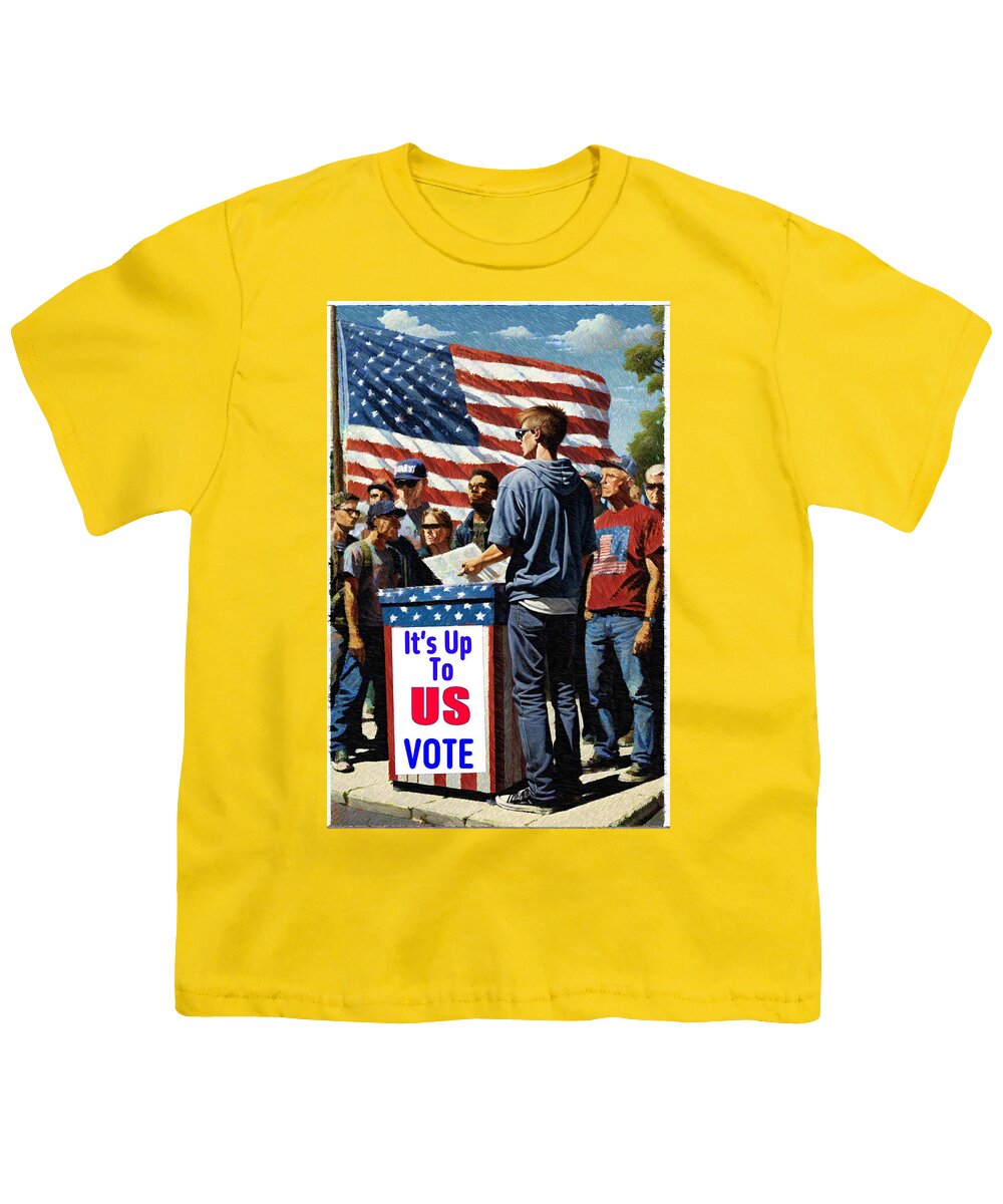 Its Up To Us - Vote - Youth T-Shirt