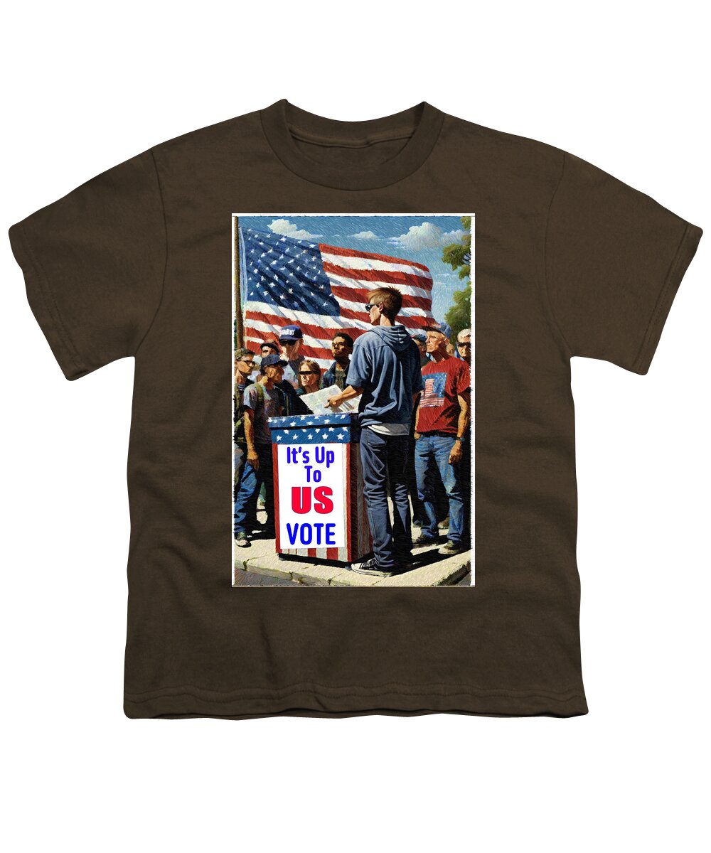 Its Up To Us - Vote - Youth T-Shirt