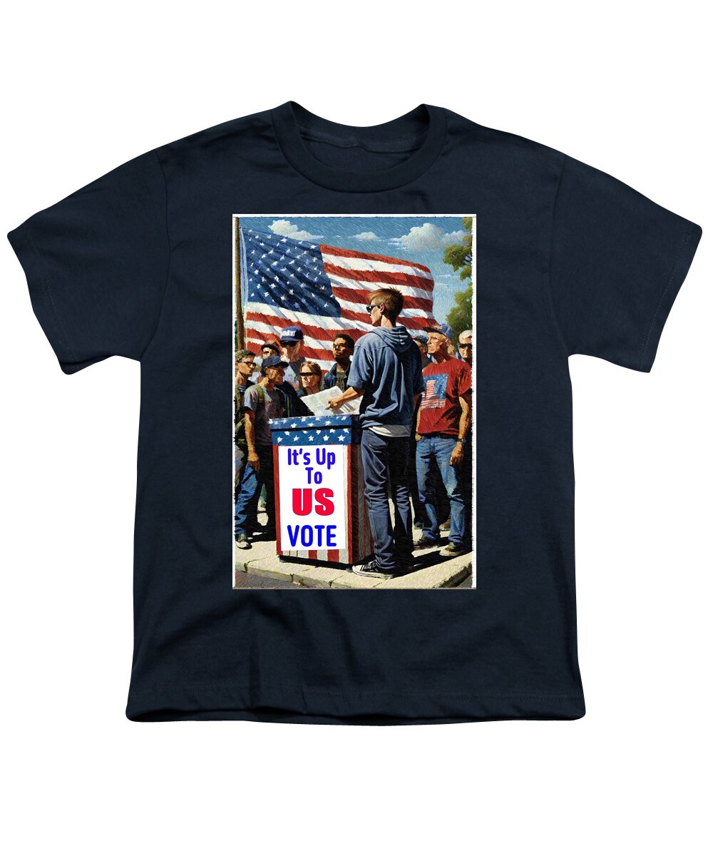 Its Up To Us - Vote - Youth T-Shirt