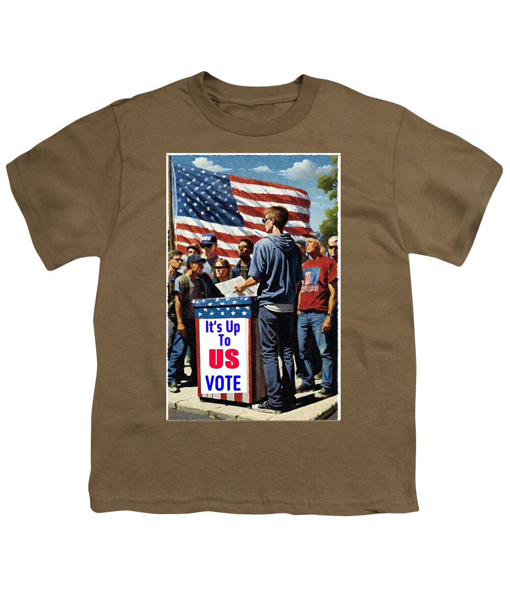 Its Up To Us - Vote - Youth T-Shirt