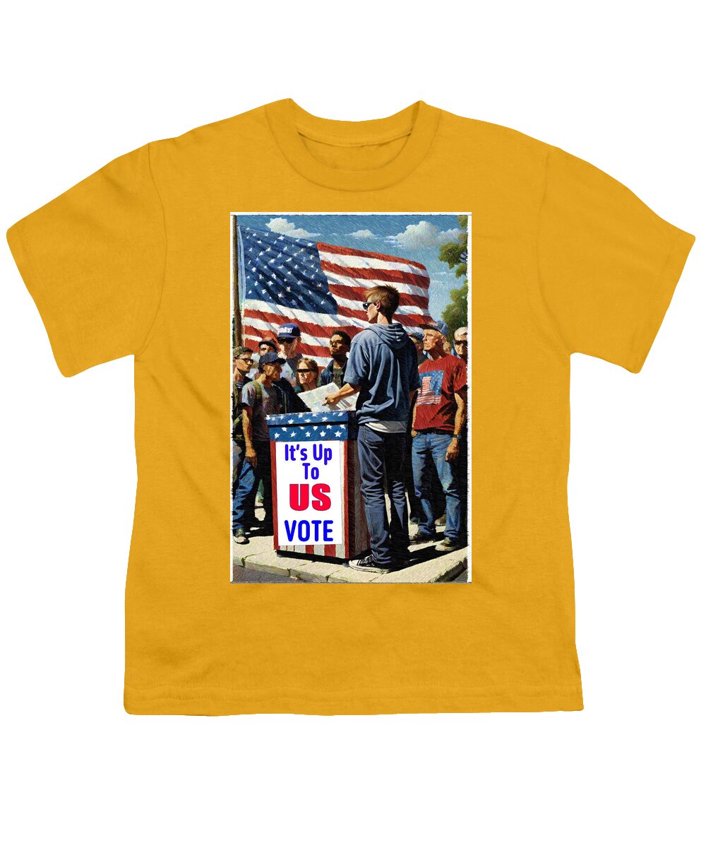 Its Up To Us - Vote - Youth T-Shirt