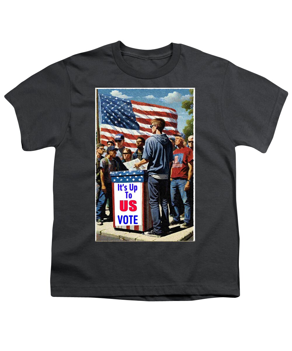 Its Up To Us - Vote - Youth T-Shirt