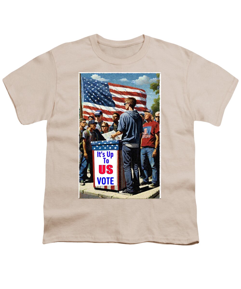 Its Up To Us - Vote - Youth T-Shirt