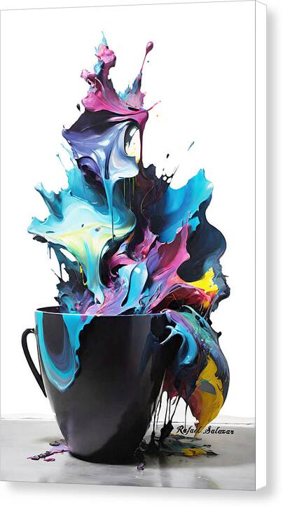 Java Palette - Canvas Print