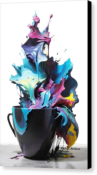 Java Palette - Canvas Print