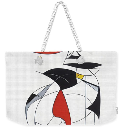 One-Line Harmony - Weekender Tote Bag