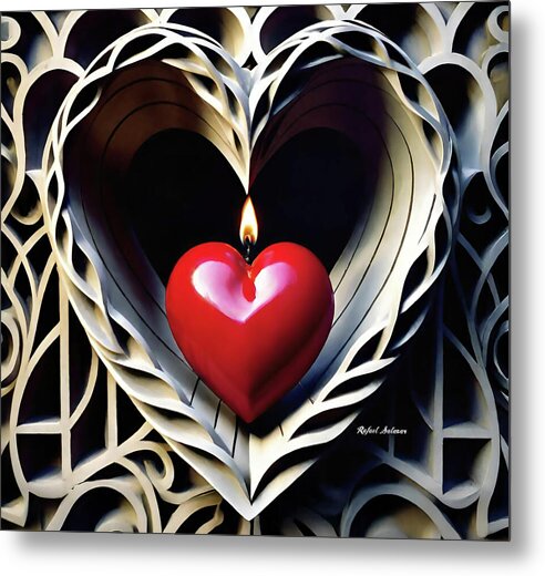 Passion Ignited - Metal Print